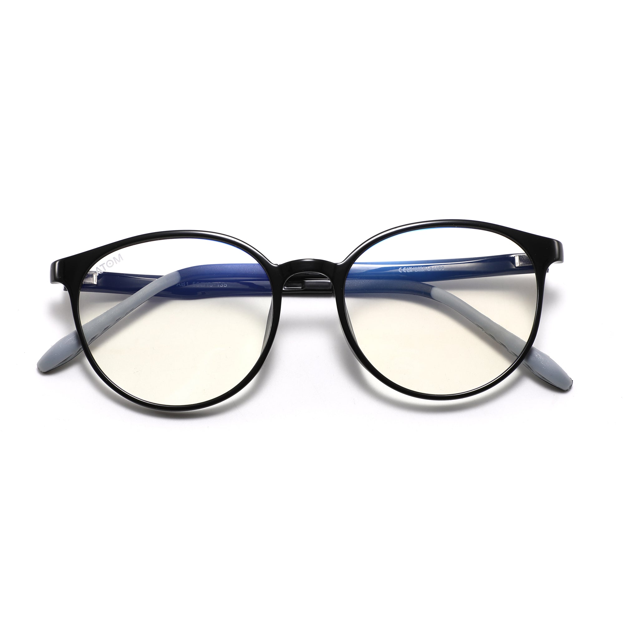 blue light blocking unisex kids glasses
